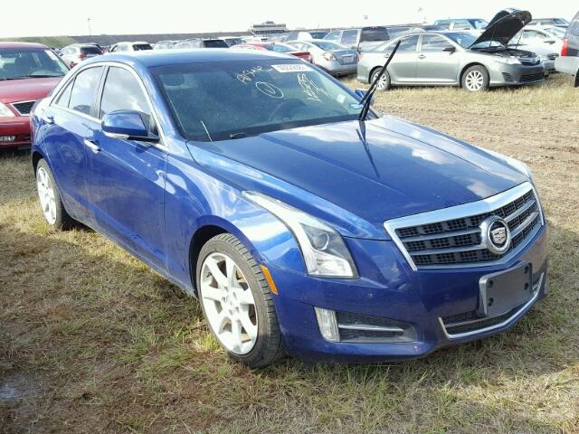 1G6AC5S33D0138222 - 2013 CADILLAC ATS BLUE photo 1