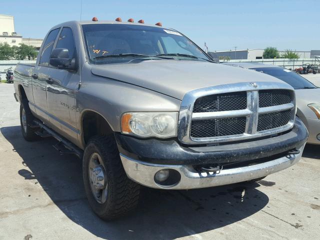 3D7KS28C45G759000 - 2005 DODGE RAM 2500 S Ոսկեգույն լուսանկար 1