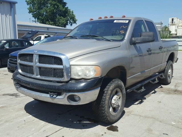 3D7KS28C45G759000 - 2005 DODGE RAM 2500 S Ոսկեգույն լուսանկար 2