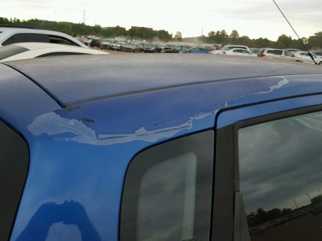 KL1TD66697B711167 - 2007 CHEVROLET AVEO BASE Կապույտ լուսանկար 9