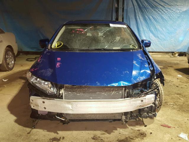 19XFB2F98EE036510 - 2014 HONDA CIVIC EXL 蓝色 照片 9