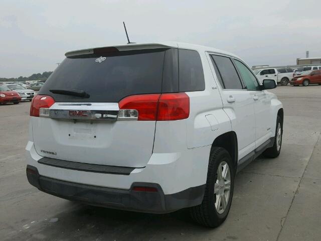 2GKALMEK8F6138421 - 2015 GMC TERRAIN SL WHITE photo 4