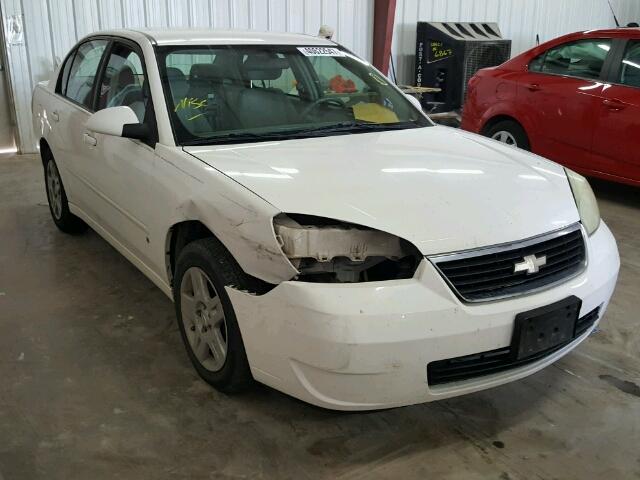 1G1ZT58N88F132307 - 2008 CHEVROLET MALIBU WHITE photo 1