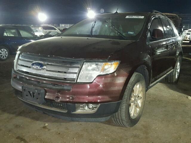 2FMDK48C89BB04051 - 2009 FORD EDGE BROWN photo 2