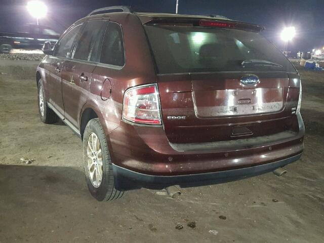 2FMDK48C89BB04051 - 2009 FORD EDGE Kahverengi fotoğraf 3