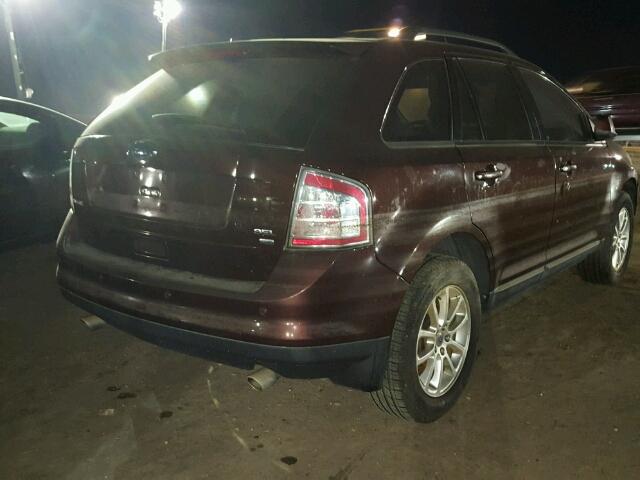 2FMDK48C89BB04051 - 2009 FORD EDGE Kahverengi fotoğraf 4