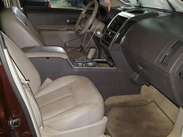 2FMDK48C89BB04051 - 2009 FORD EDGE Kahverengi fotoğraf 5