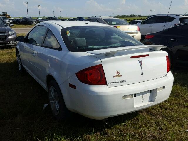 1G2AL18F587337362 - 2008 PONTIAC G5 WHITE photo 3