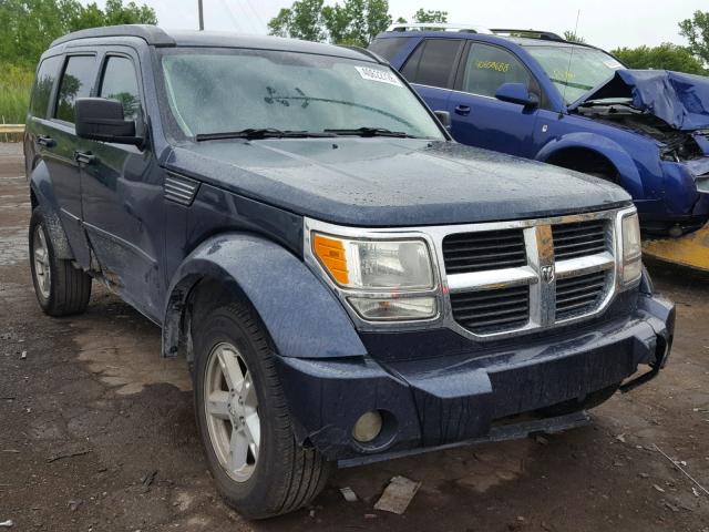 1D8GU58K68W101852 - 2008 DODGE NITRO SLT BLUE photo 1