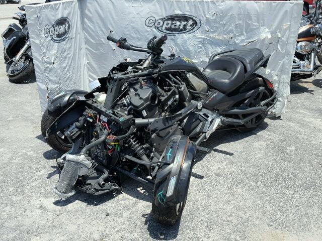 2BXRDDD29FV001412 - 2015 CAN-AM SPYDER ROA BLACK photo 2