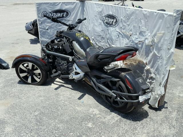 2BXRDDD29FV001412 - 2015 CAN-AM SPYDER ROA BLACK photo 3