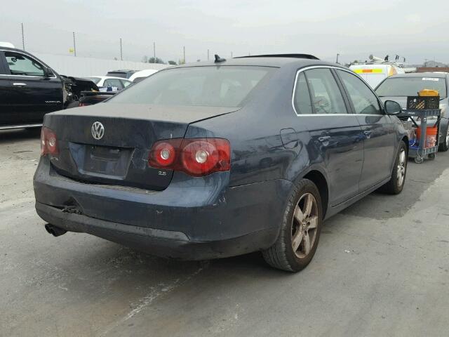 3VWRM71K99M143945 - 2009 VOLKSWAGEN JETTA SE BLUE photo 4