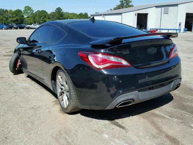 KMHHU6KJ7EU117621 - 2014 HYUNDAI GENESIS CO BLACK photo 3