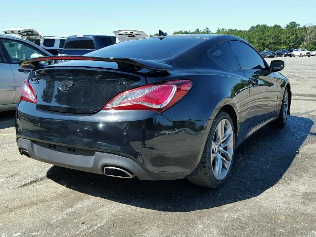 KMHHU6KJ7EU117621 - 2014 HYUNDAI GENESIS CO BLACK photo 4