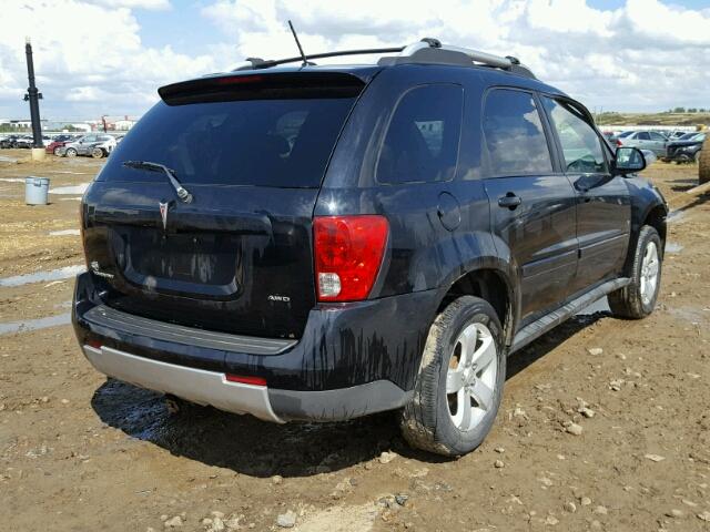 2CKDL73F276011660 - 2007 PONTIAC TORRENT BLACK photo 4