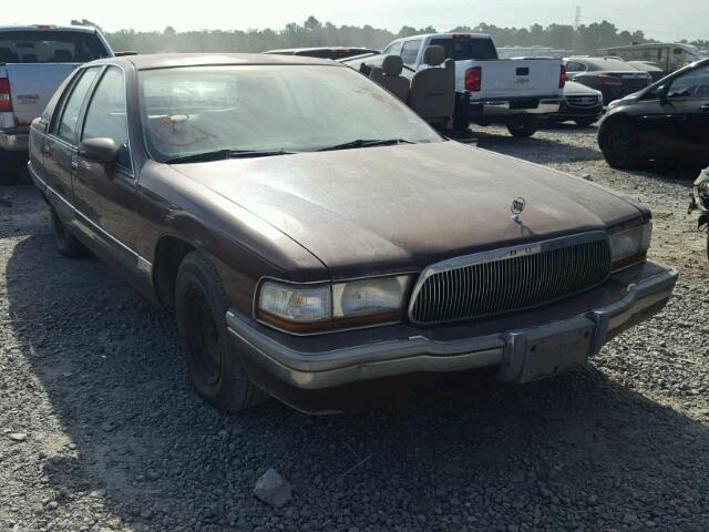 1G4BT5377NR471552 - 1992 BUICK ROADMASTER MAROON photo 1