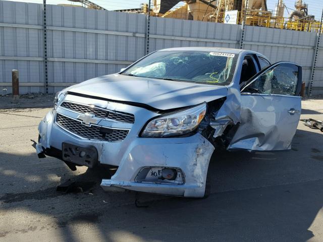 1G11H5SA2DU135326 - 2013 CHEVROLET MALIBU LTZ 蓝色 照片 2