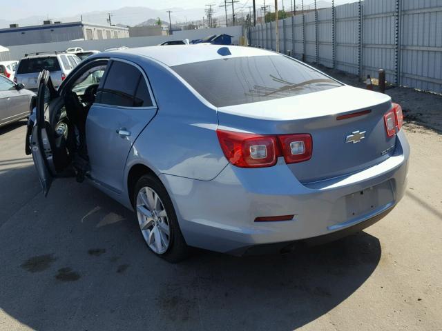 1G11H5SA2DU135326 - 2013 CHEVROLET MALIBU LTZ 蓝色 照片 3