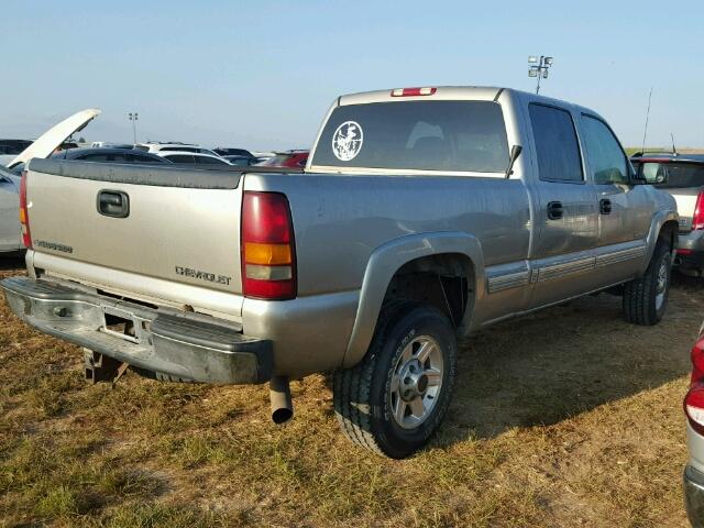 1GCHC23U92F248767 - 2002 CHEVROLET SILVERADO TAN photo 4