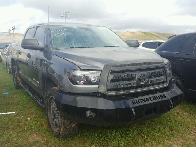 5TFEY5F19DX137303 - 2013 TOYOTA TUNDRA GRAY photo 1