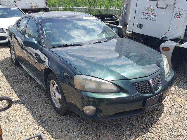 2G2WS522841120823 - 2004 PONTIAC GRAND PRIX GREEN photo 1
