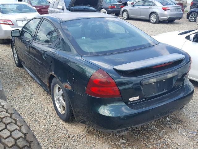 2G2WS522841120823 - 2004 PONTIAC GRAND PRIX GREEN photo 3