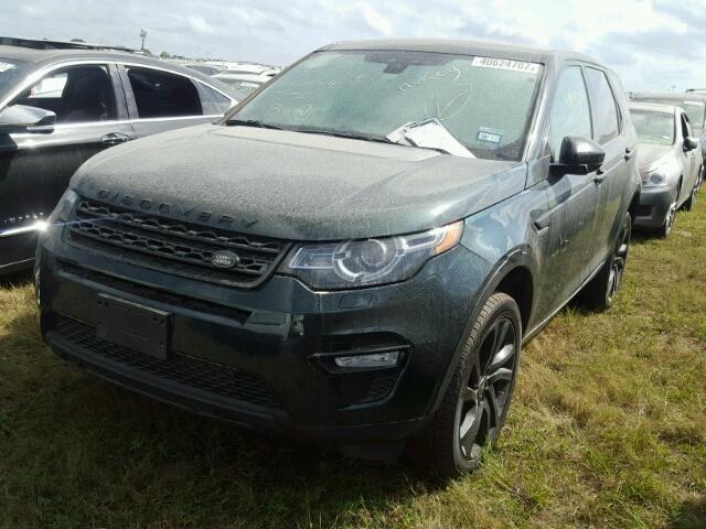 SALCT2BG9GH558430 - 2016 LAND ROVER DISCOVERY BLUE photo 2