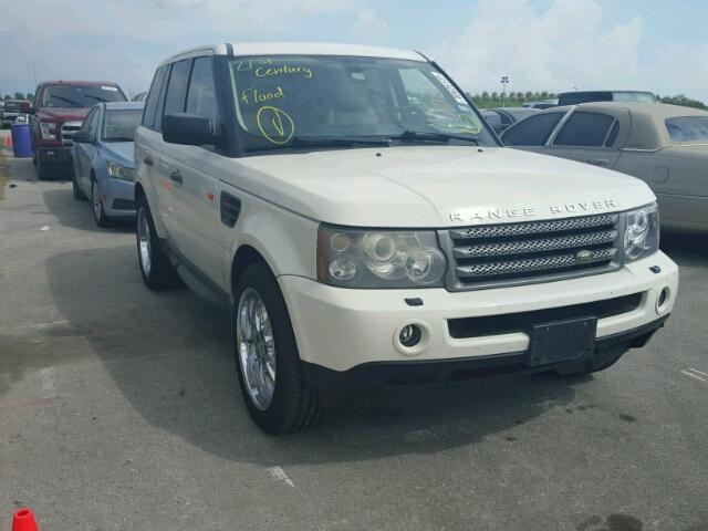 SALSF25408A166886 - 2008 LAND ROVER RANGE ROVE WHITE photo 1