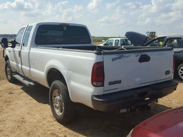 1FTSX21P87EB47210 - 2007 FORD F250 WHITE photo 3