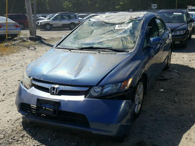 2HGFA16968H526418 - 2008 HONDA CIVIC EXL 蓝色 照片 2
