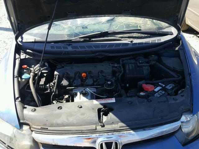 2HGFA16968H526418 - 2008 HONDA CIVIC EXL 蓝色 照片 7