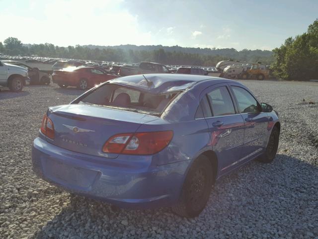 1C3LC46K58N176596 - 2008 CHRYSLER SEBRING LX BLUE photo 3