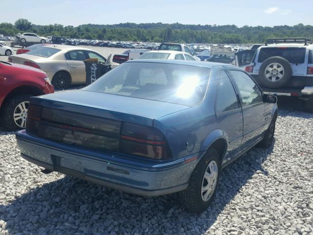 1G1LV13T8ME203102 - 1991 CHEVROLET BERETTA BLUE photo 4