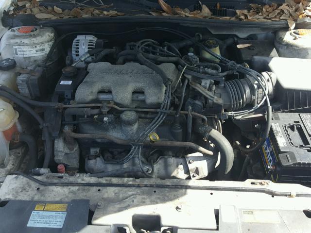 1G1ND52J4Y6178430 - 2000 CHEVROLET MALIBU WHITE photo 7