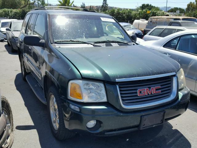 1GKDS13S422389428 - 2002 GMC ENVOY GREEN photo 1