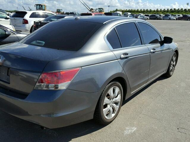 1HGCP26829A037190 - 2009 HONDA ACCORD EXL BLUE photo 4