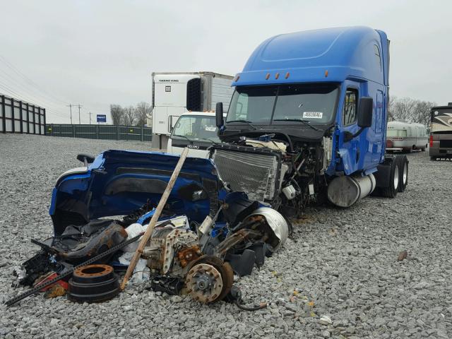 3AKJGLBG2GSHF7675 - 2016 FREIGHTLINER CASCADIA 1 BLUE photo 2