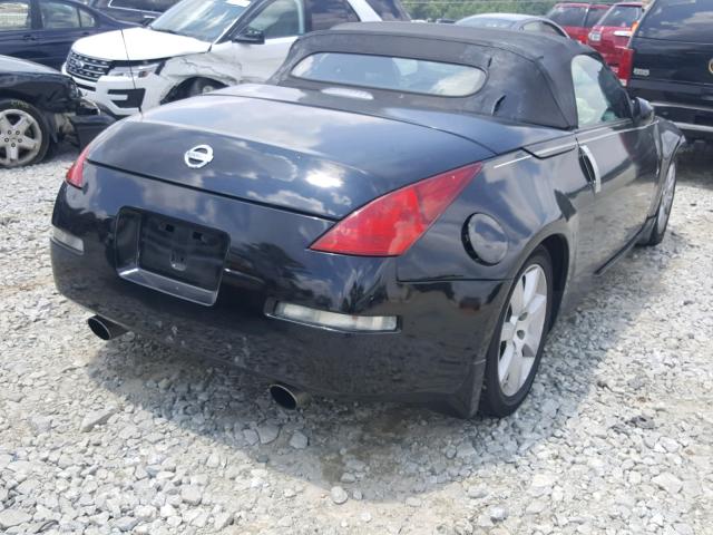 JN1AZ36D15M700179 - 2005 NISSAN 350Z ROADS BLACK photo 4