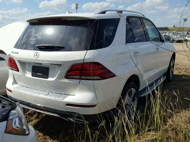 4JGDA5JB6JB009895 - 2018 MERCEDES-BENZ GLE WHITE photo 4