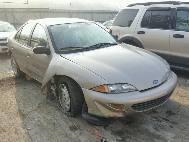 1G1JF5245V7224016 - 1997 CHEVROLET CAVALIER L TAN photo 1