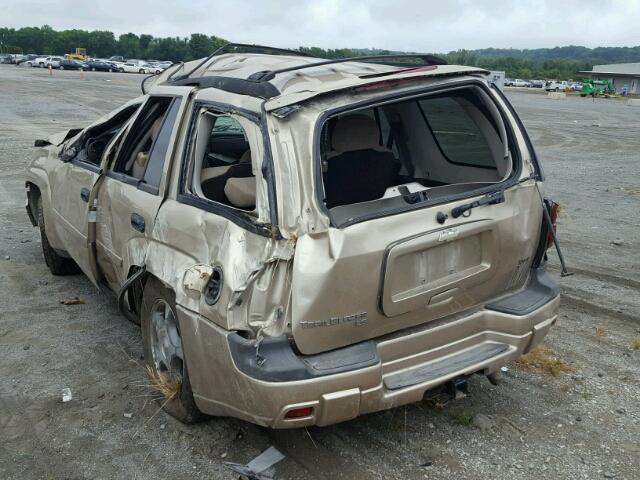 1GNDT13S062327997 - 2006 CHEVROLET TRAILBLAZE GOLD photo 3