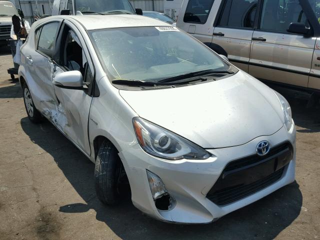 JTDKDTB35F1110230 - 2015 TOYOTA PRIUS C SILVER photo 1