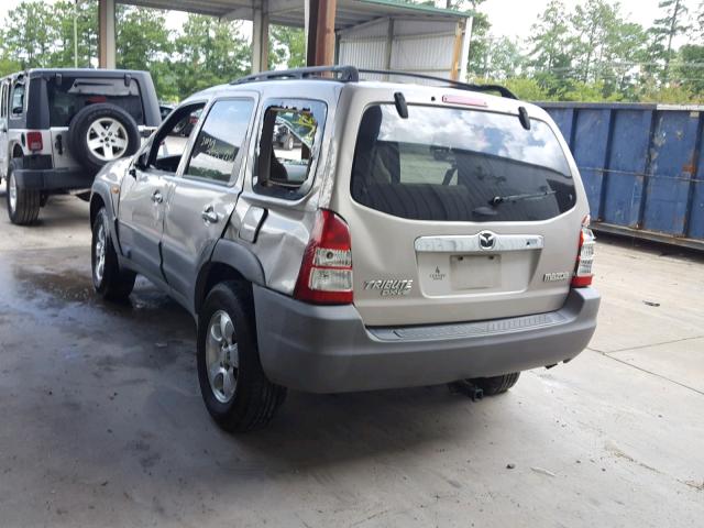 4F2YU07121KM45707 - 2001 MAZDA TRIBUTE DX 棕色 照片 3