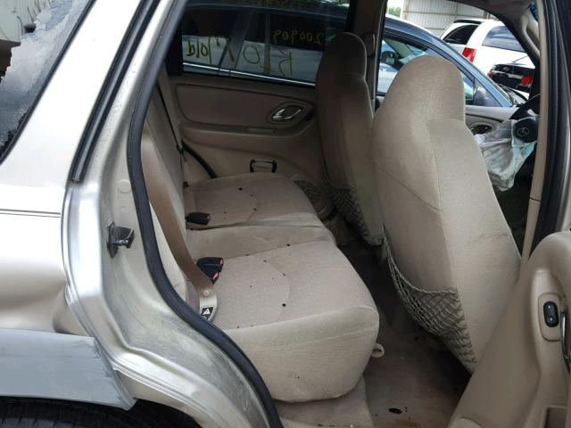 4F2YU07121KM45707 - 2001 MAZDA TRIBUTE DX 棕色 照片 6