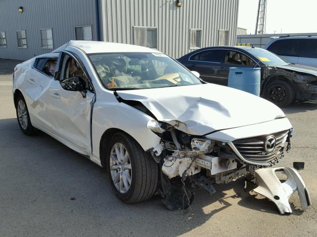 JM1GJ1U52G1487665 - 2016 MAZDA 6 SPORT WHITE photo 1