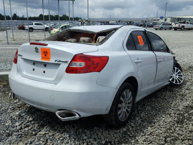 JS2RE9A33A6101642 - 2010 SUZUKI KIZASHI SE WHITE photo 4