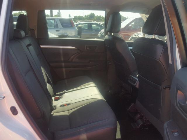 5TDBZRFH0HS429681 - 2017 TOYOTA HIGHLANDER თეთრი ფოტო 6