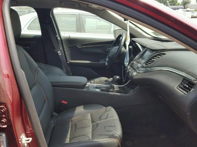 2G1145S35H9171155 - 2017 CHEVROLET IMPALA PRE მუქწითელი ფოტო 5