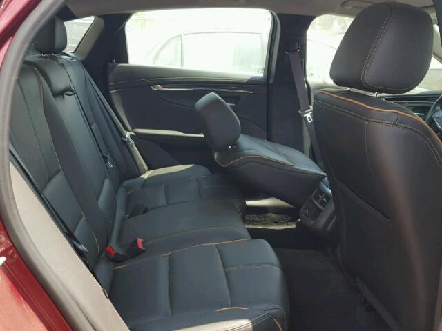 2G1145S35H9171155 - 2017 CHEVROLET IMPALA PRE მუქწითელი ფოტო 6