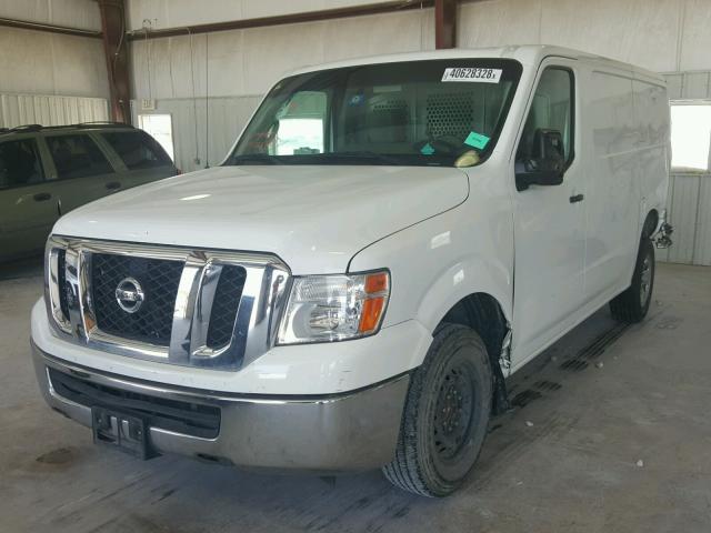 1N6BF0KYXDN111154 - 2013 NISSAN NV 1500 WHITE photo 2